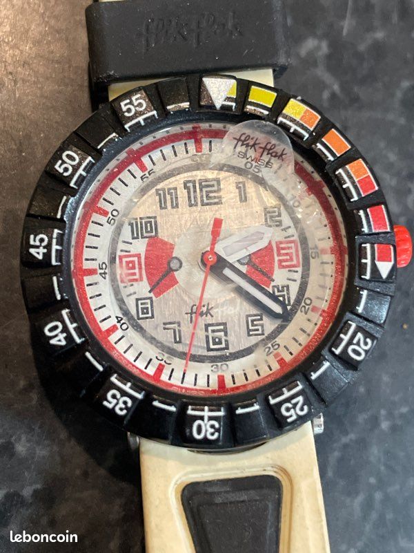 Montre vintage Flik Flak V8 043 suisse made (image 2)