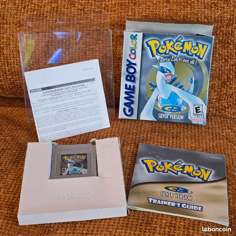 Notice/Manuel Pokémon Version Or Et Argent - Pour Game Boy Color - Version Anglaise & Allemande - État Correct