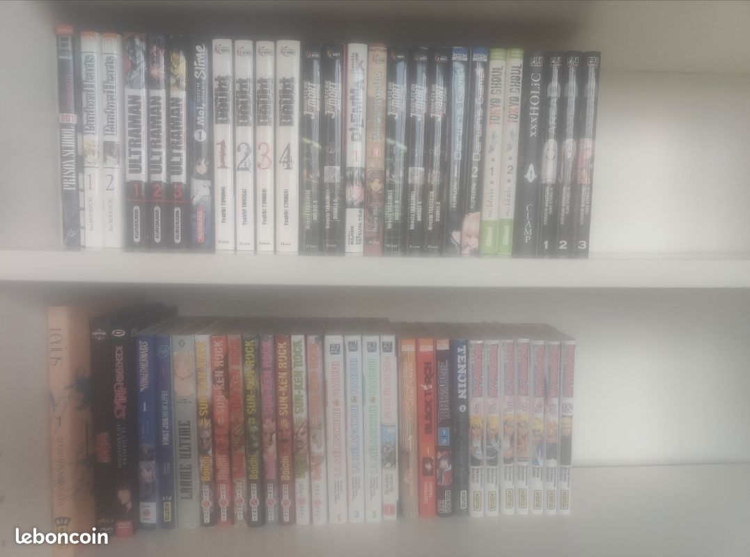 Lot de mangas (image 1)