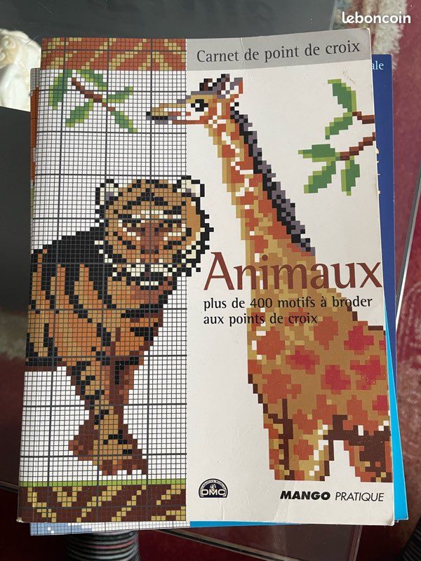 Carnet de point de croix motifs animaux neufcomme neuf (image 1)