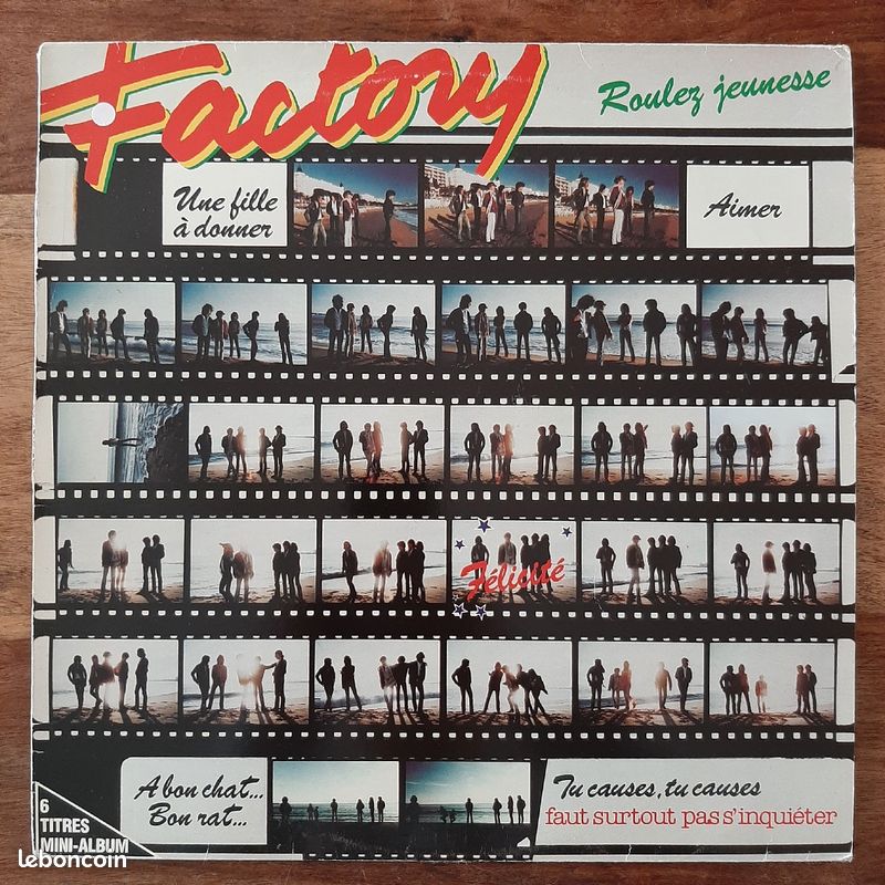 Vinyle 33T : Factory - "Roulez Jeunesse" (mini-album) (image 1)