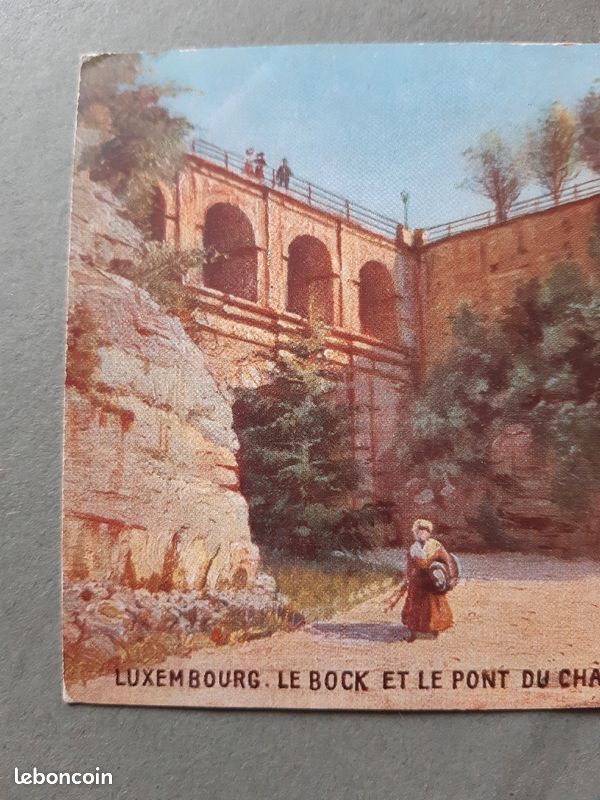 Carte postale ancienne en couleurs Luxembourg (image 3)