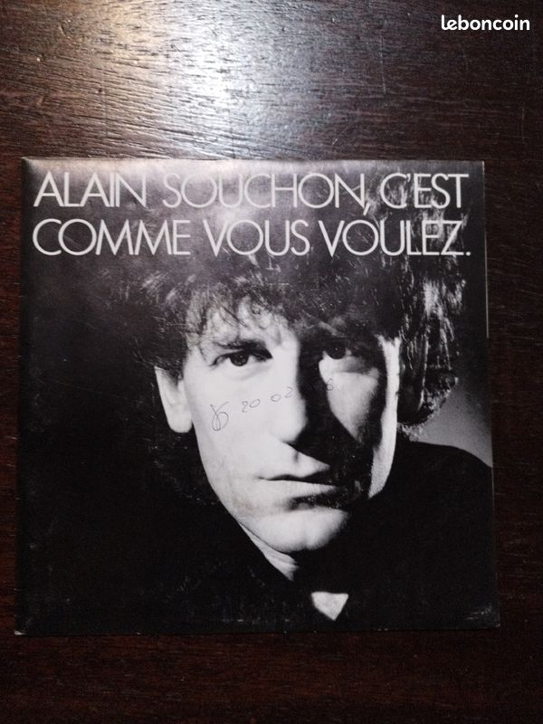 Vinyle 45t Alain Souchon (image 1)