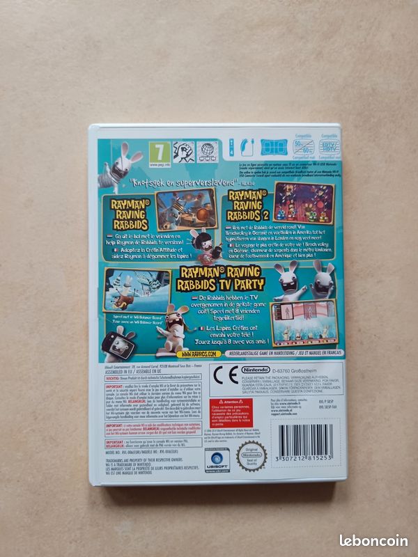 Jeu raving rabbids wii (image 2)