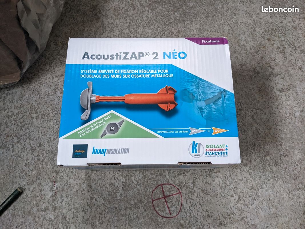 Kit D'insonorisation Acoustipack Lite 2 Couches - Matériel Acoustique PQ212