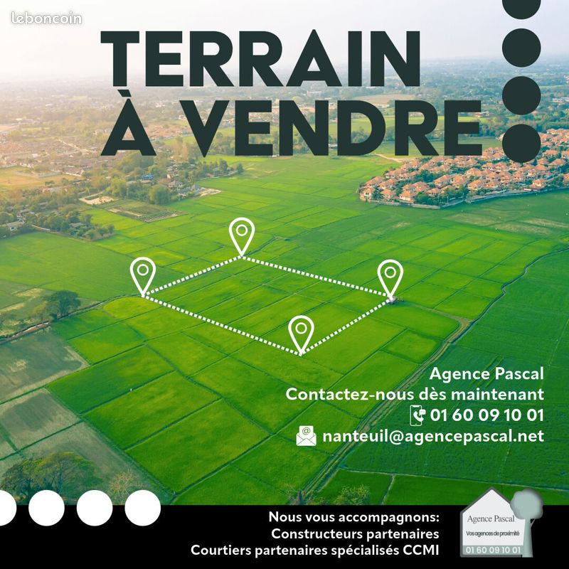 Terrain 590 m² · à Nanteuil-le-Haudouin · 590 m² · 112 000 €