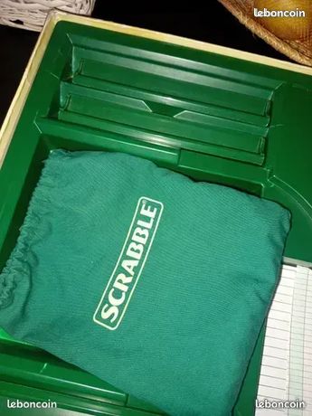 Scrabble De Luxe SPEAR Plateau Alvéolé - Jeu De Société Lettres - Occasion
