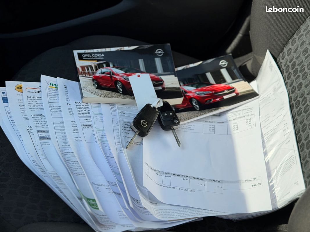 Opel Corsa E 1.4 90ch Innovation - Car Play - GPS - Clim - Révisée & Garantie 6 mois (image 33)