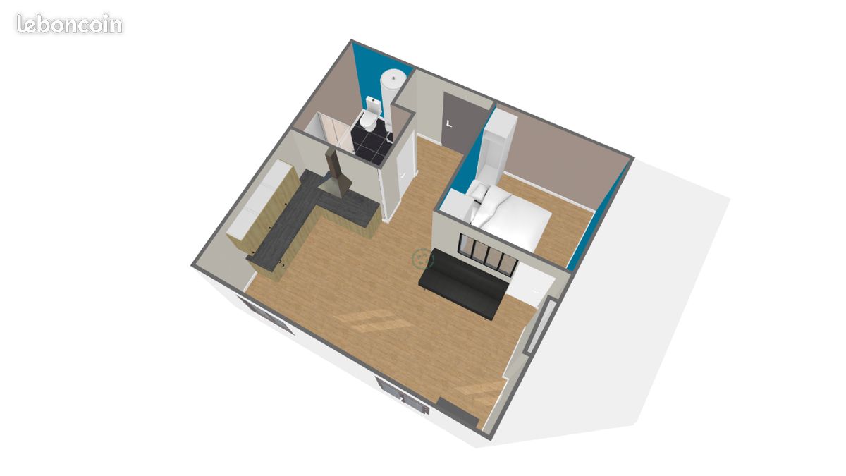 Appartement 1 pièce 34 m² · à Vienne · 34 m² · 379 €
