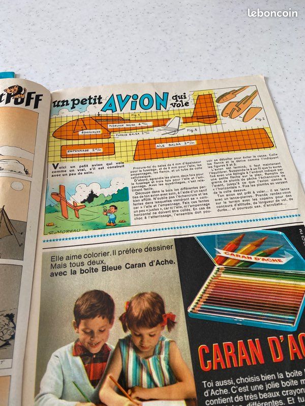 Lot 4 anciens magazines Fripounet 1968 (image 7)