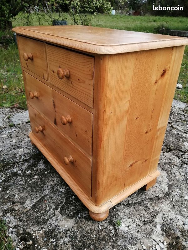 Commode en pin blond (image 3)