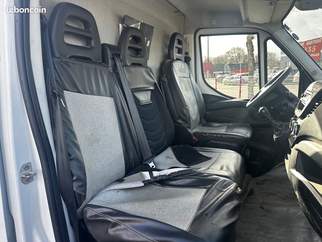 Iveco daily vu 35s14v 2.3 140 l4h2 double essieux / roues jumelees / tva recuperable (image 5)