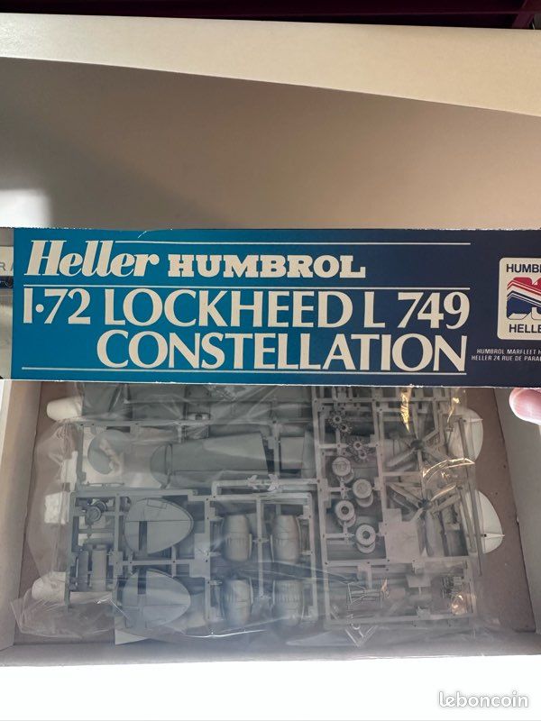 Maquette Heller Lockheed L-749 Constellation 1/72 Air France neuve (image 3)