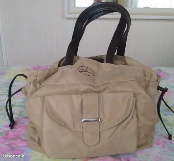 SAC tissu imperméable beige MARC LABAT - NEUF (image 1)