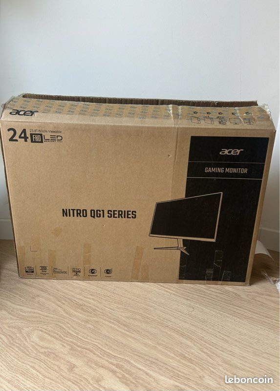 Moniteur Acer Nitro QG1 23,5’’ Full HD – complet, bon état (image 3)
