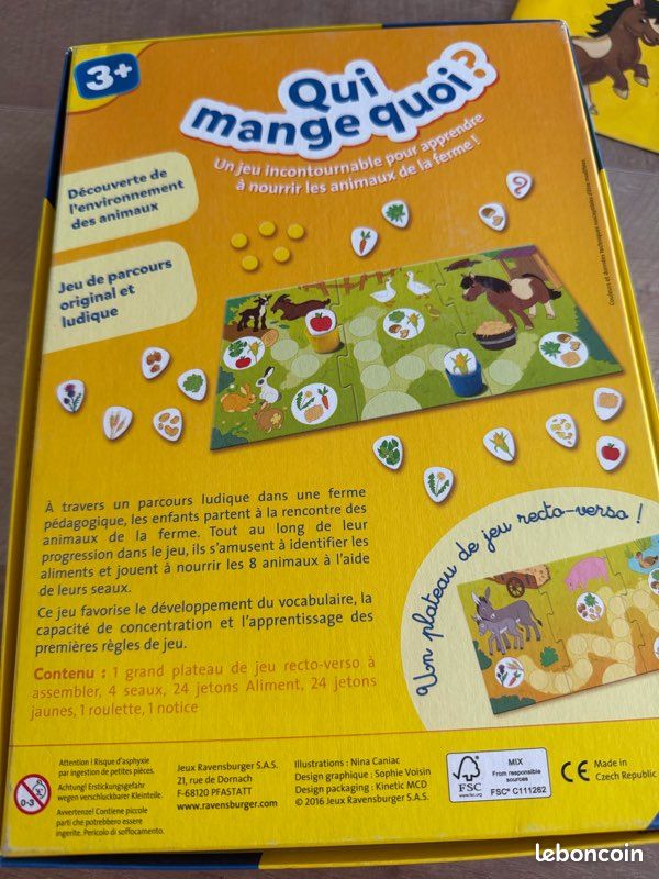 Jeu Éducatif Ravensburger - Qui mange quoi ? (image 8)