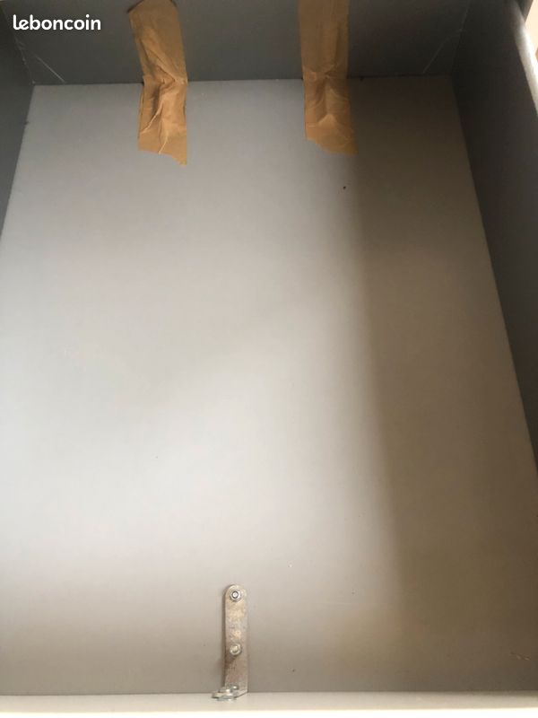 Armoire IKEA Pax 100*236*60 portes FARDAL Blanc (image 4)