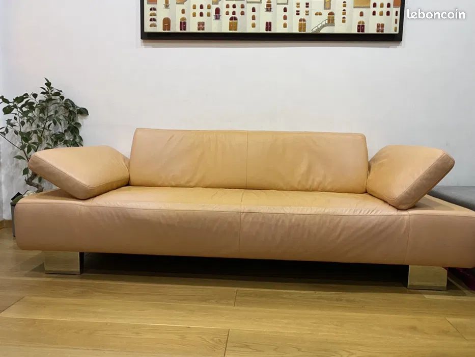 Canapé en cuir (image 1)