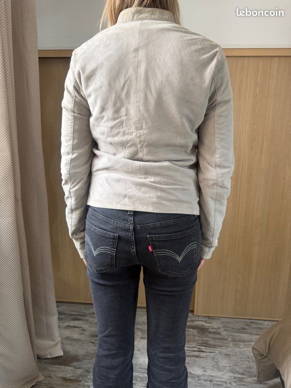 Veste en cuir IKKS (image 6)
