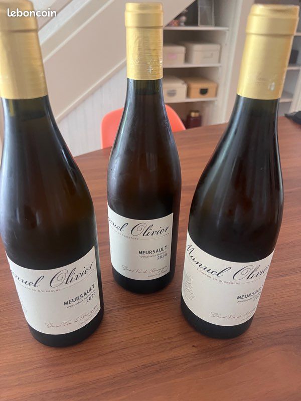 Lot de 3 Meursault 2020 Manuel Olivier (image 1)
