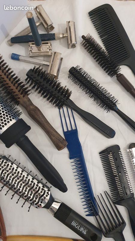 Lot coiffure professionnel & rasage vintage (image 4)
