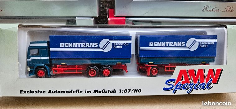 AWM Volvo FH12 restylé + semi porte container