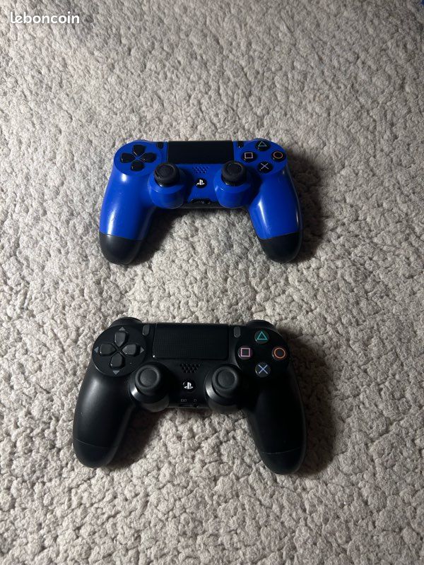 PS4 Slim (2 manettes + 2 jeux ) - 500 GO en bonne état (image 3)