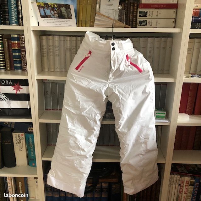 Pantalon blanc de ski (image 1)