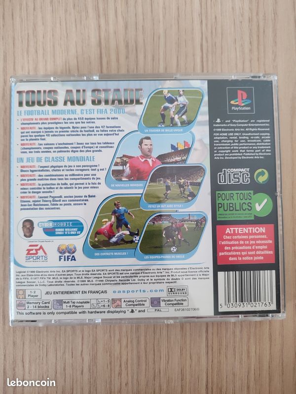 Fifa 2000 PlayStation 1 (image 3)