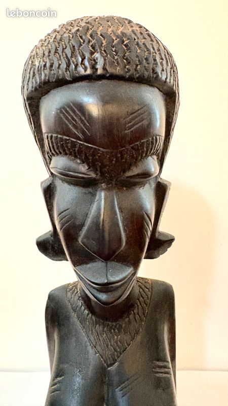 Buste Africaine ▷ Brocante Antiquités ▷ Objets Déco Toulouse 31