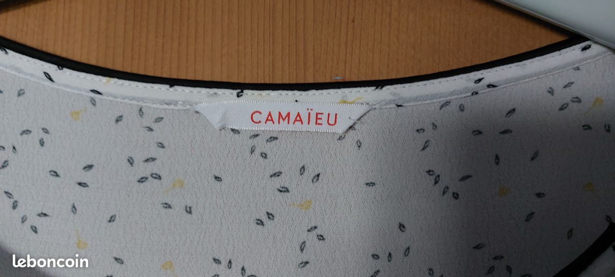 Haut été Femme Camaïeu 38 Tbe Vêtements