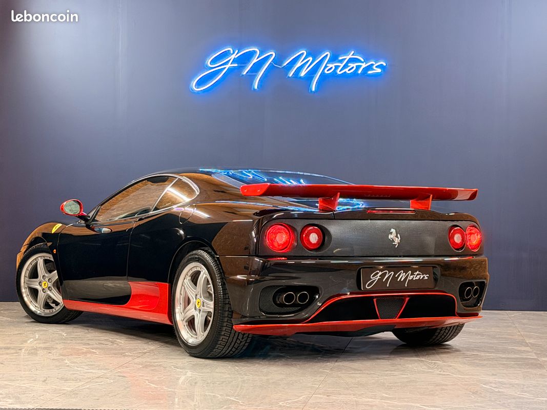 Ferrari 360 modena f1 - siéges f1 carbon avec harnais - aileron novitec rosso - (image 2)