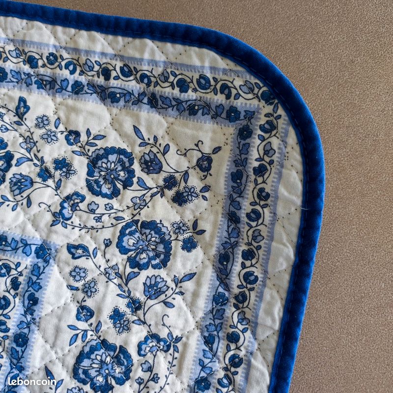 Napperon bleu/ blanc Provençal (image 3)