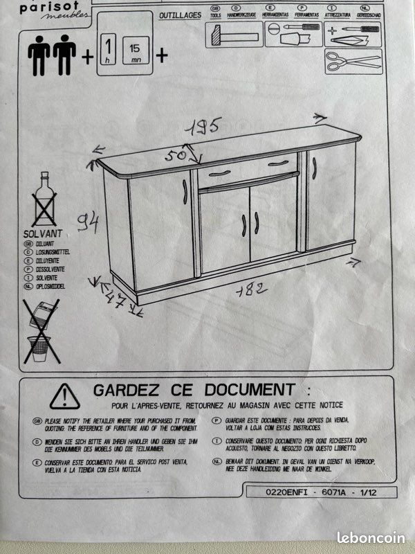 Meuble salle à manger (image 3)