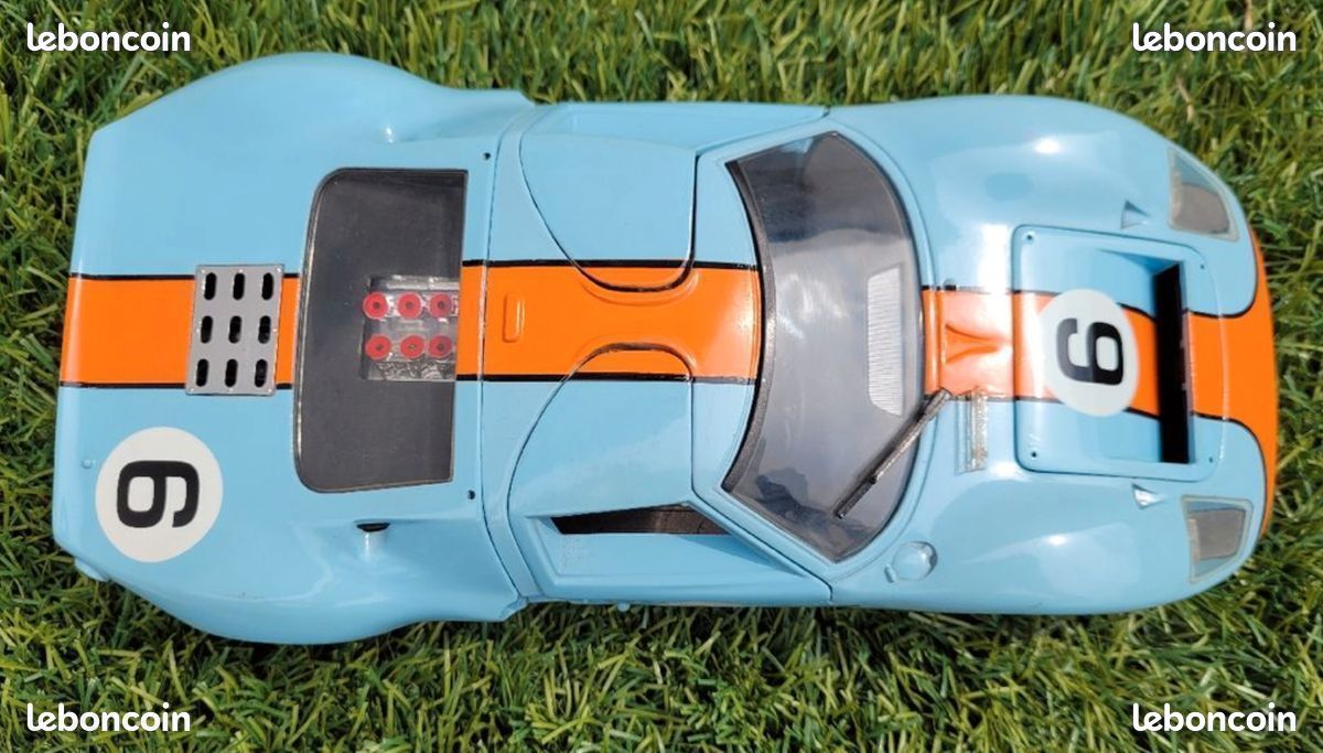 JOUEF EVOLUTION 1969 LeMans Ford GT40 Gulf #6 1/18 VEUILLEZ LIRE