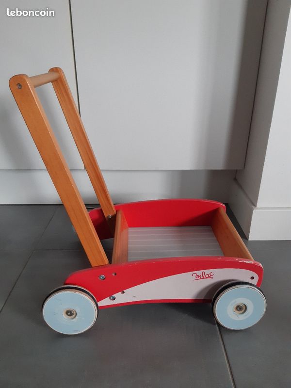 Chariot marche bois Vilac (image 1)