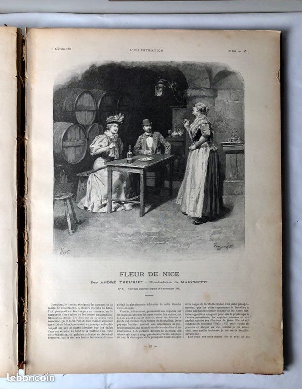 Livre ancien L’illustration Supplément 1894-1896 (image 16)