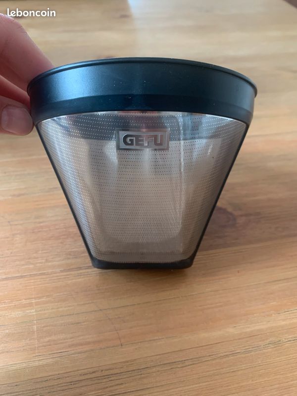 Filtre à café réutilisable en acier inoxydable (image 3)