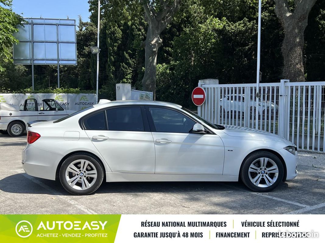 BMW Série 3 F30 318d 143 BVA Sport / GPS / Radars AR / Entretien à Jour (image 23)