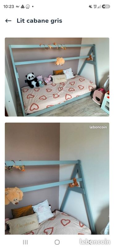 Lit cabane enfant (image 1)