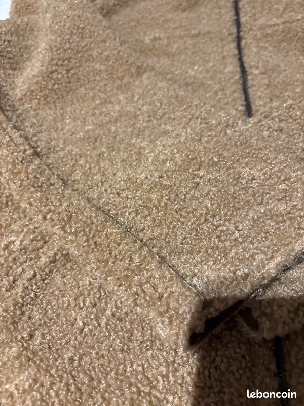Sublime manteau IL GUFO à capuche peau lainee neuve (image 7)