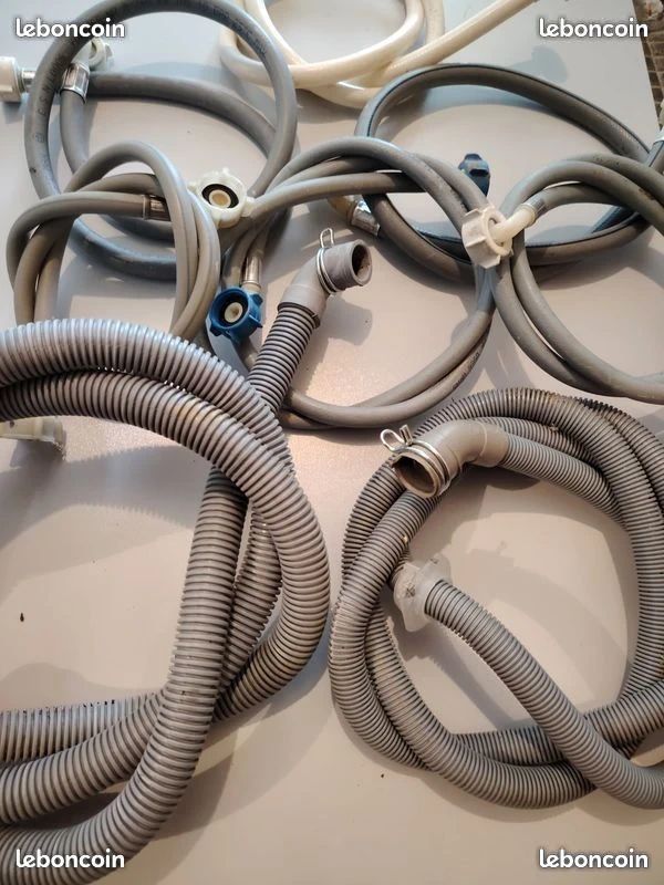 Tuyaux d'alimentation et de vidange pour lave-linge (image 3)