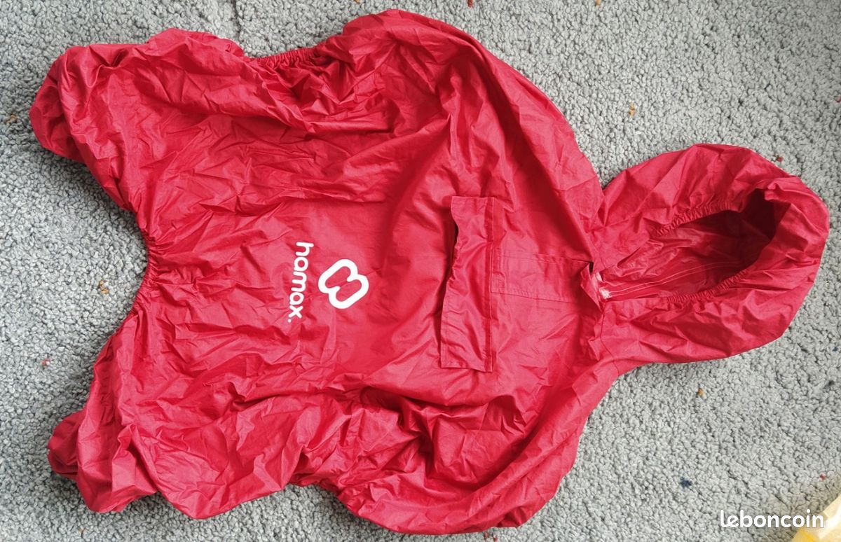 Poncho Pluie Réfléchissant HAMAX Pour Enfant - Protection Vélo Et Trottinette