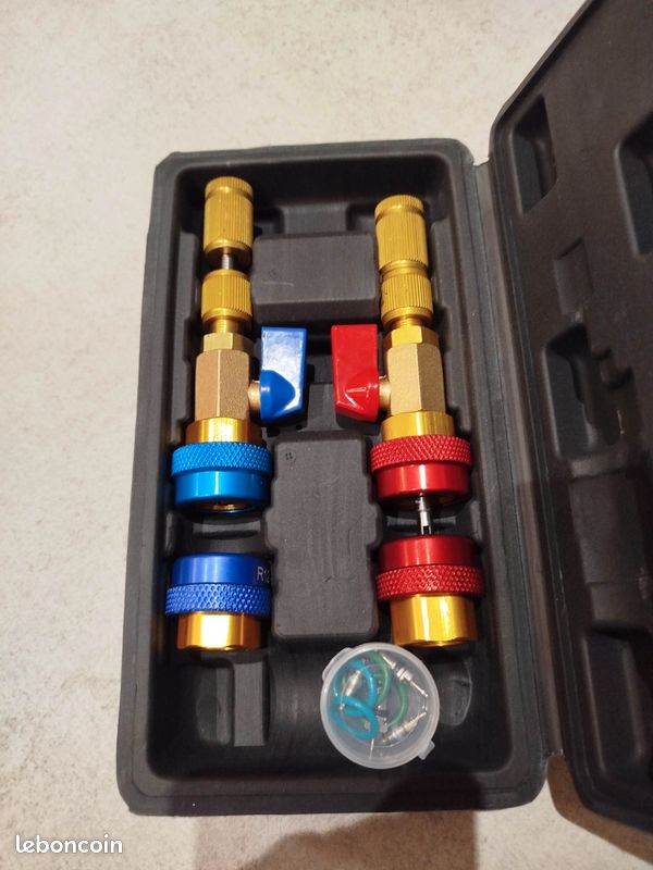 Kit D'outils De Retrait De Noyau De Valve D'air R134 R1234YF, Adapté Pour Réfrigérants De Climatisation R134 Et R1234YF - Équipement Auto