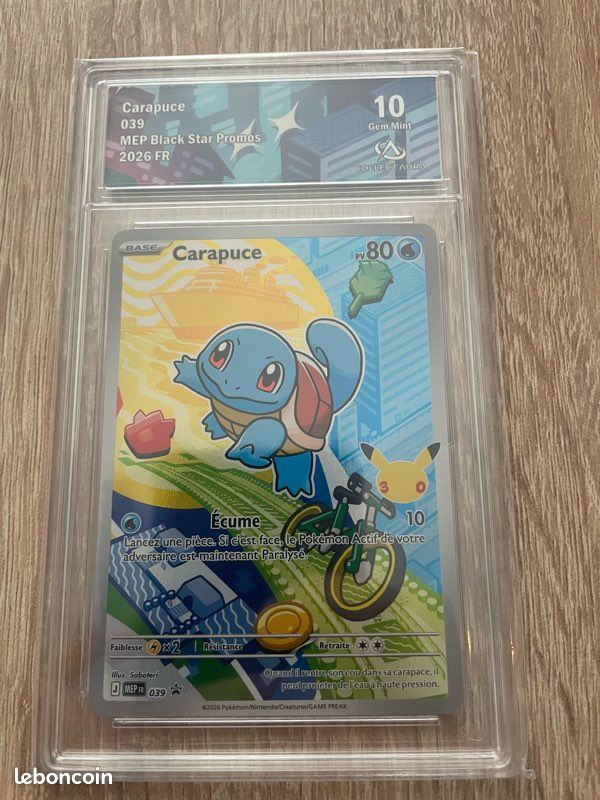 Carte gradé Pokémon première partenaire 1ere génération (image 4)