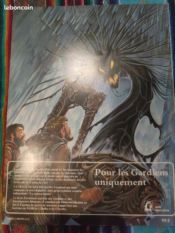 La trace de Tsathogghua : Scénario de l'Appel de Cthulhu