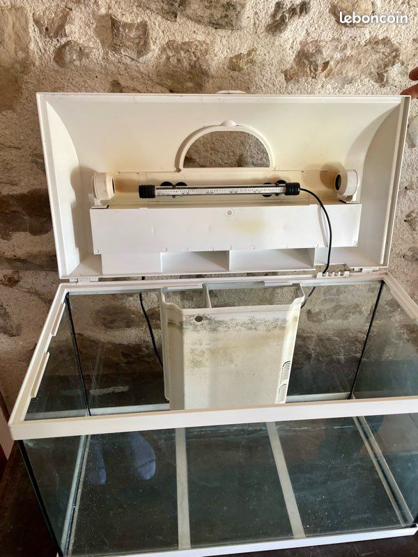 Aquarium 60L Zolux blanc (image 1)