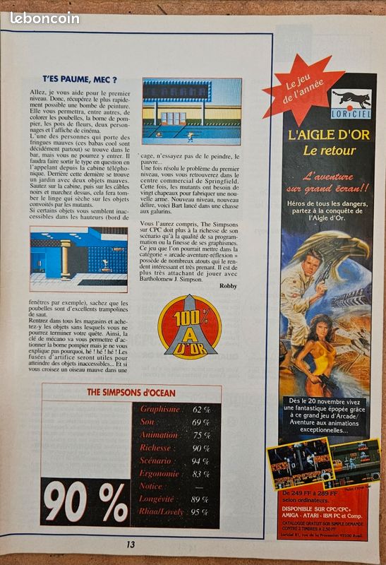 Magazine Amstrad Cent Pour Cent N°46 - Janvier 1993 - Édition Rare Collector