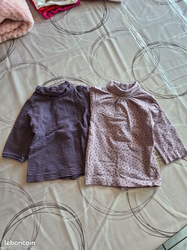 Vêtements bébé fille 1mois en lot (image 15)