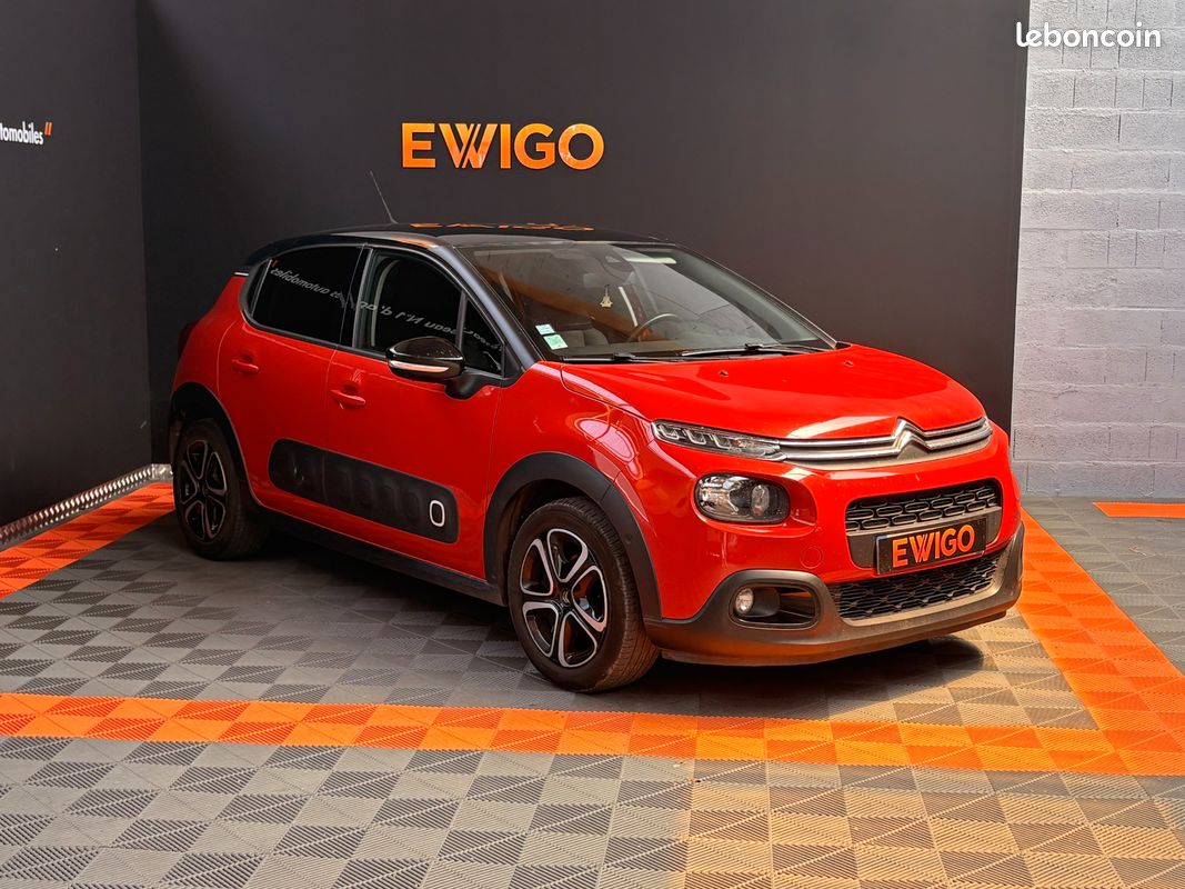 CITROEN C3 GENERATION-III 1.2 PURETECH 80 SHINE START-STOP - DISTRIBUTION À JOUR - CAMÉRA DE RECUL - CARPLAy (image 1)